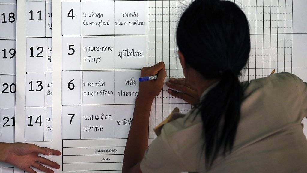 Zu den Parlamentswahlen in Thailand vom Sonntag liegt noch immer kein Endergebnis vor. (Archivbild)