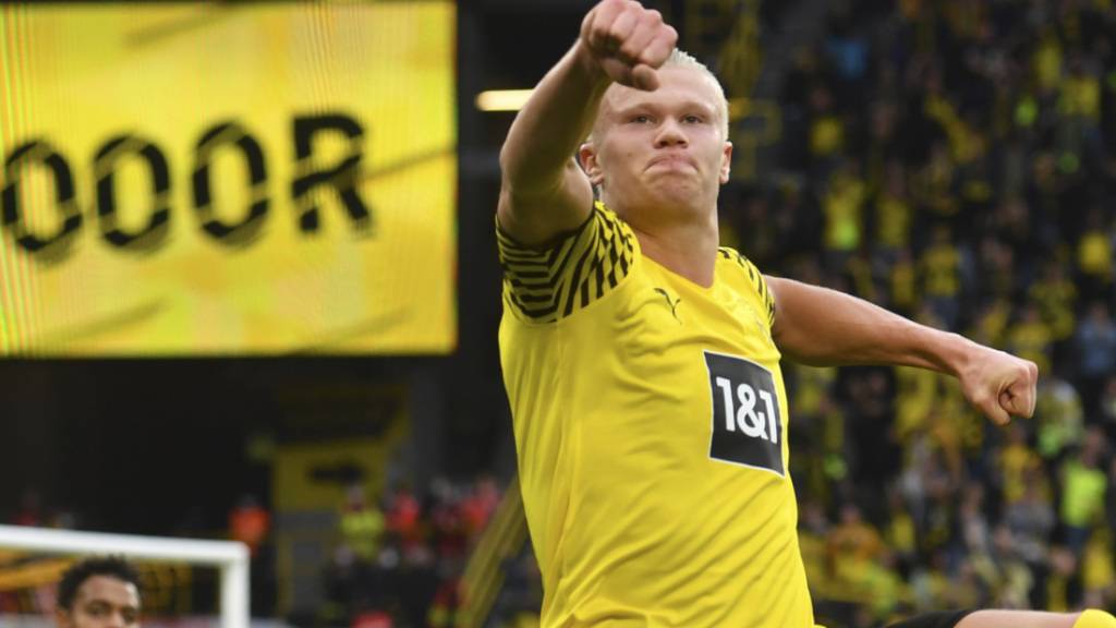 Auf ihn kann sich Borussia Dortmund verlassen: Erling Haaland erzielte gegen Union Berlin zwei Tore