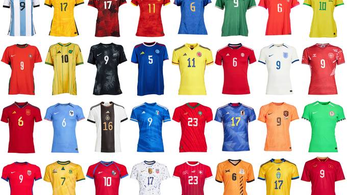 Punkt, Strich und Muster: Welches Team hat das schönste Trikot der WM?
