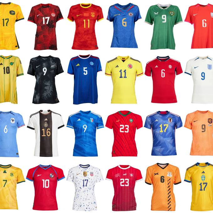 Punkt, Strich und Muster: Welches Team hat das schönste Trikot der WM?