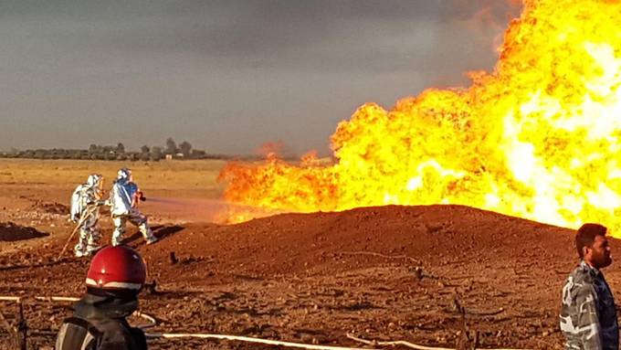 Gas-Pipeline in Syrien explodiert: Stromausfall im ganzen Land