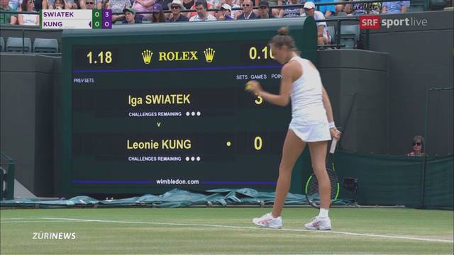 17-Jährige Schaffhauserin kämpft um Wimbledon-Krone