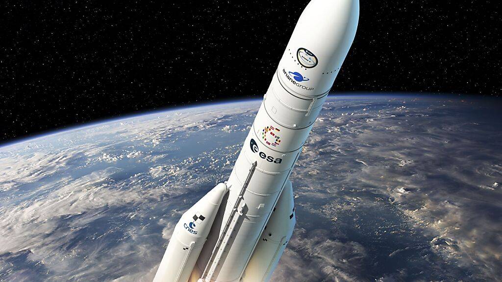 Die Spitze der Ariane-6-Rakete wurde in der Schweiz gebaut.