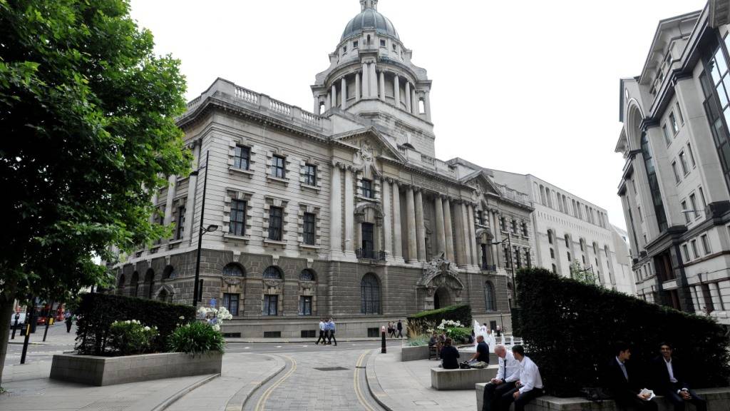 ARCHIV - Blick auf das Central Criminal Court, auch Old Bailey genannt (Londoner Strafgericht). Foto: Nicholas.T.Ansell/Press Association/dpa