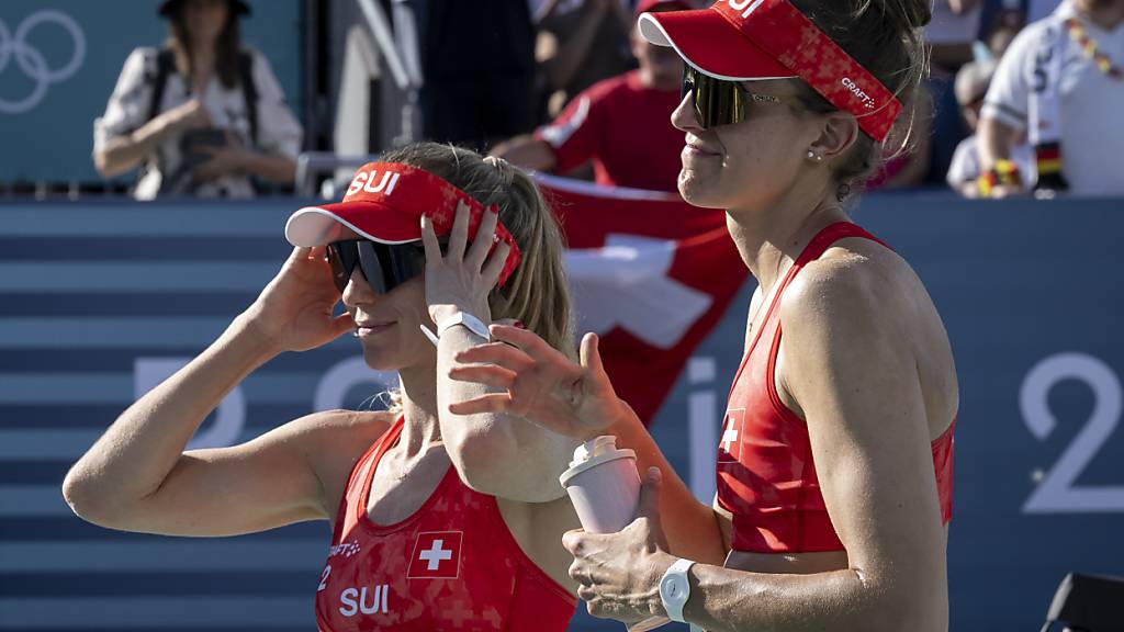 Für Nina Brunner (links) und Tanja Hüberli geht es darum, nach dem verlorenen Halbfinal den Fokus für das Spiel um Bronze wieder zu finden