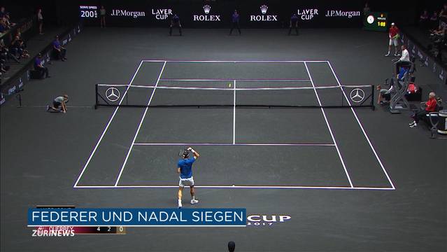 Federer-Nadal-Doppel im Laver Cup