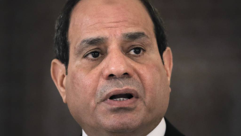 Der ägyptische Präsident Al-Sisi äusserte sich erstmals öffentlich über einen möglichen Militäreinsatz in Libyen.(Archivbild)