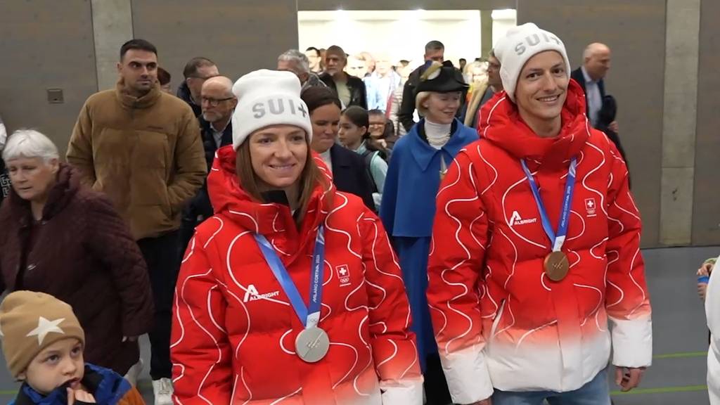 Horw feiert Olympia-Helden Fähndrich und Deschwanden