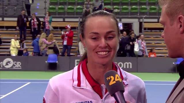 Martina Hingis nach Fed-Cup-Comeback