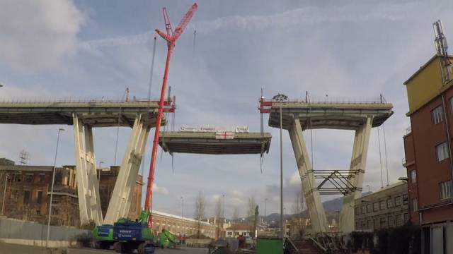 Italien startet Abriss der Genua-Brücke