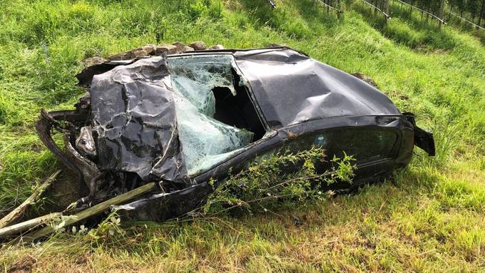 46-jähriger Autofahrer verunglückt tödlich