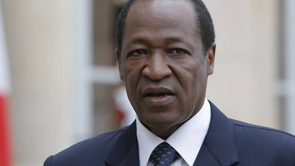 Sein letzter Regierungschef sitzt in Haft: Burkina Fasos gestürzter Präsident Blaise Compaoré. (Archivbild)
