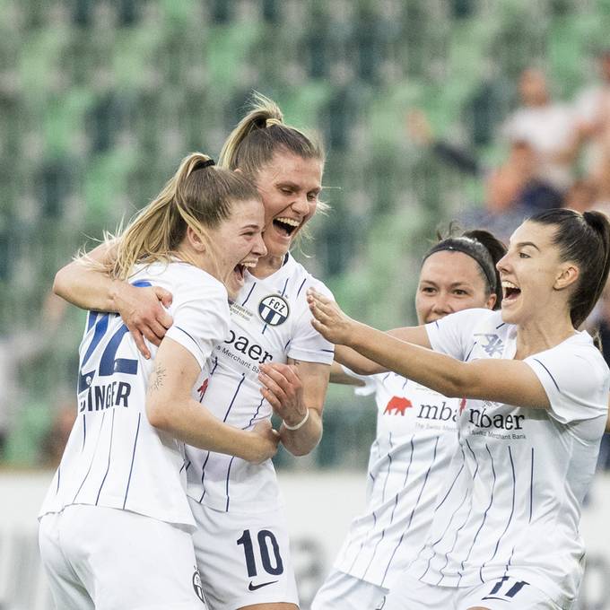 Schweizermeisterinnen: FCZ-Frauen gewinnen Final der Women's Super League