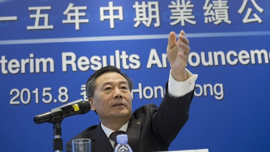 Präsident der CCB Wang Zuji will in der Schweiz bald eine Zweigniederlassung eröffnen (Archivbild).