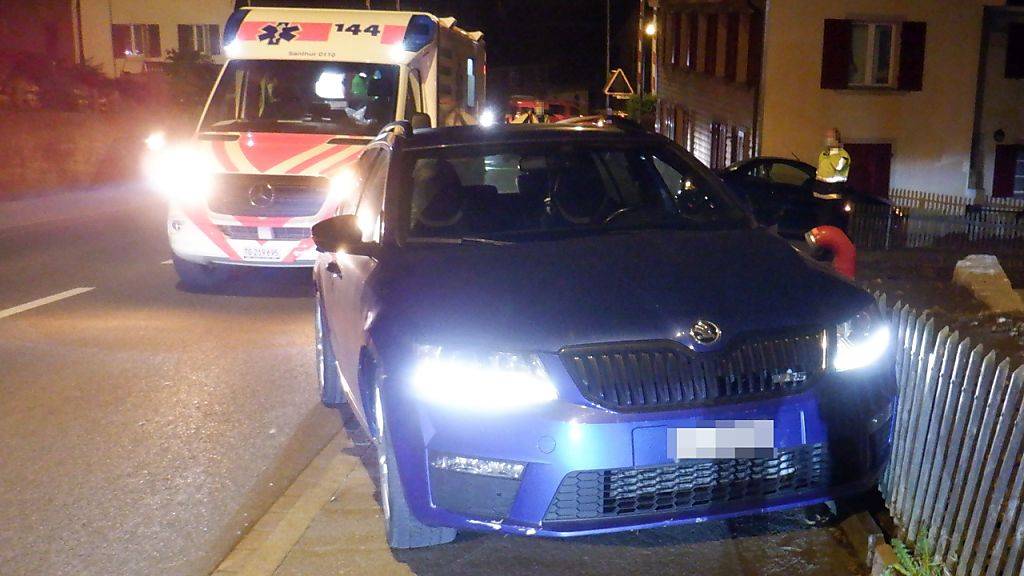 Ein Autofahrer, der in Sitterdorf verunfallt ist, hatte laut Polizei mehr als 3 Promille Alkohol intus.