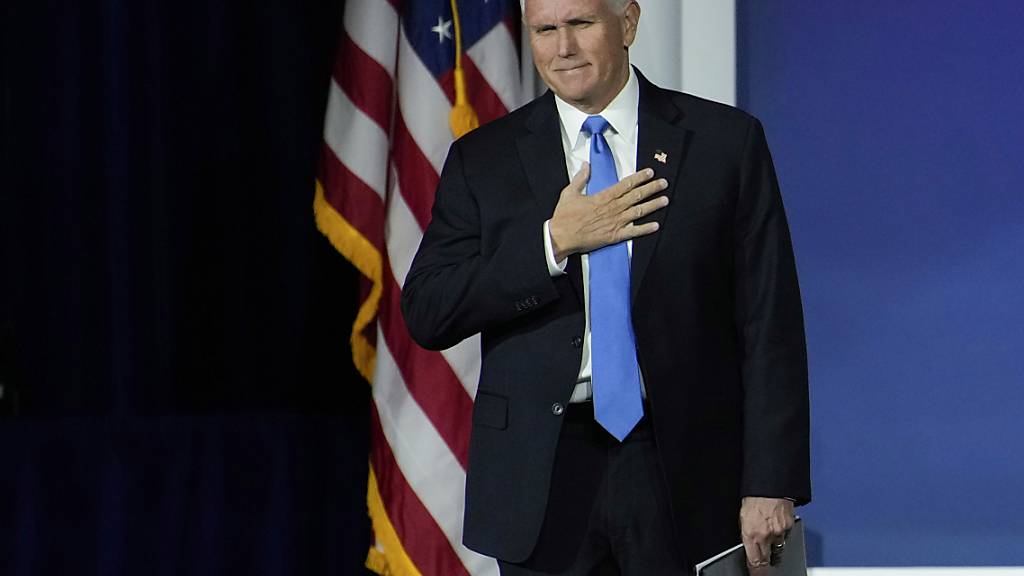 Mike Pence spricht bei einem jährlichen Treffen der Republican Jewish Coalition. Foto: John Locher/AP/dpa