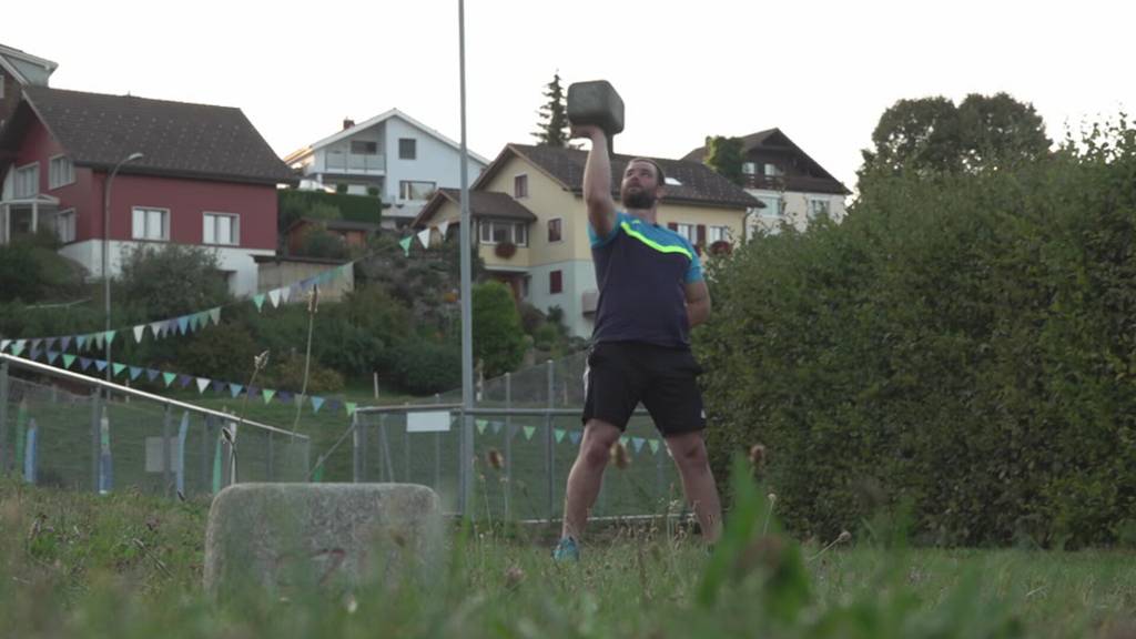 Auf einer Mission: Schwellbrunner Steinheber Stefan Reutegger jagt nächsten Meistertitel
