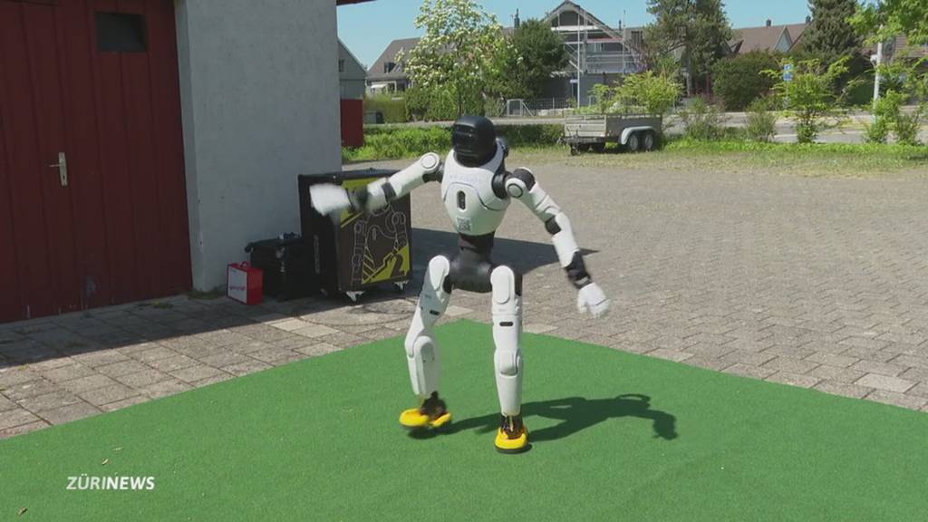 Roboterdame Henrietta: René Vogel zeigt, was sie alles kann