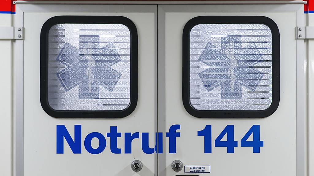 Ein Rettungswagen ist am Sonntag in Hohenrain verunfallt. (Symbolbild)