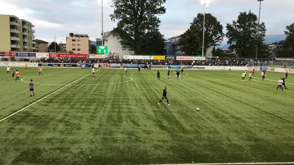 Der SC Kriens spielt im Schweizer Cup gegen den FC Zürich