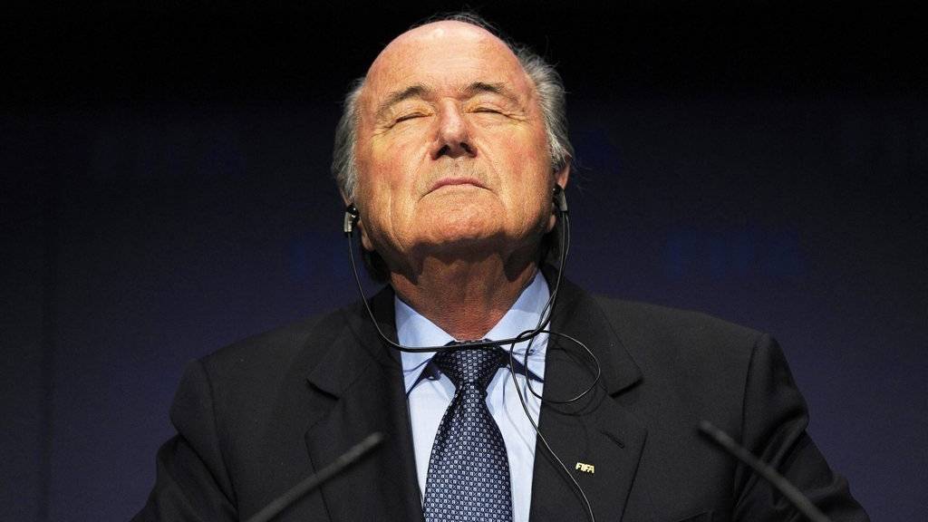 Ob Sepp Blatter bis zum Februar Präsident der Fifa bleibt, ist ungewiss.