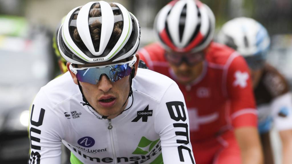 Gino Mäder zeigt auf der vorletzten Etappe von Paris - Nizza eine starke Leistung