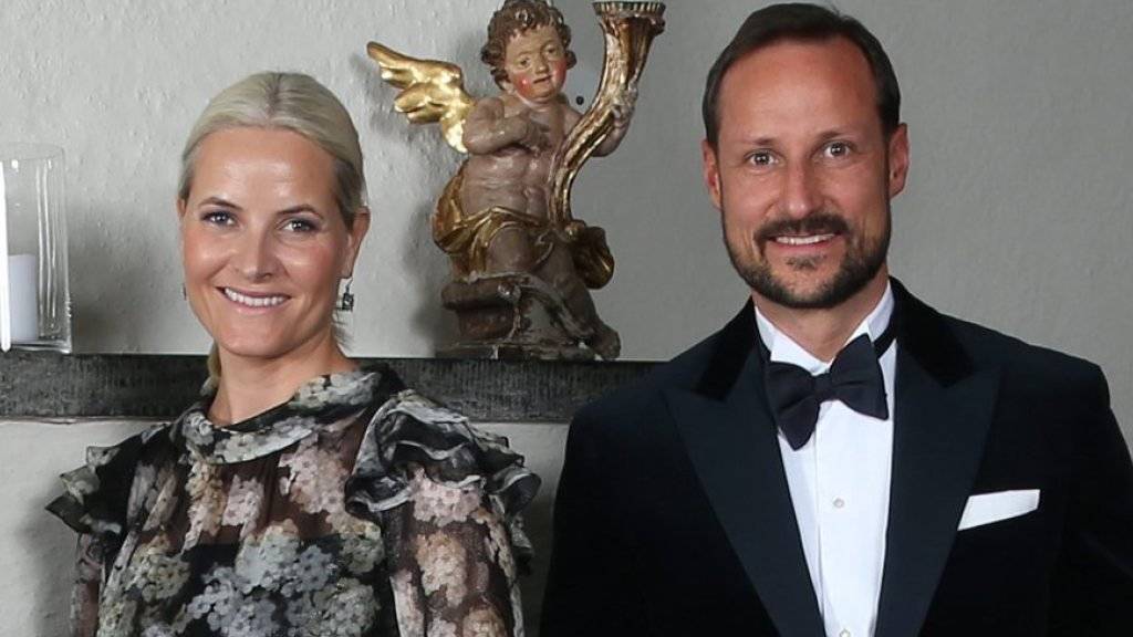 Kronprinzessin Mette Marit und Kronprinz Haakon von Norwegen sind seit 15 Jahren verheiratet (Archiv)