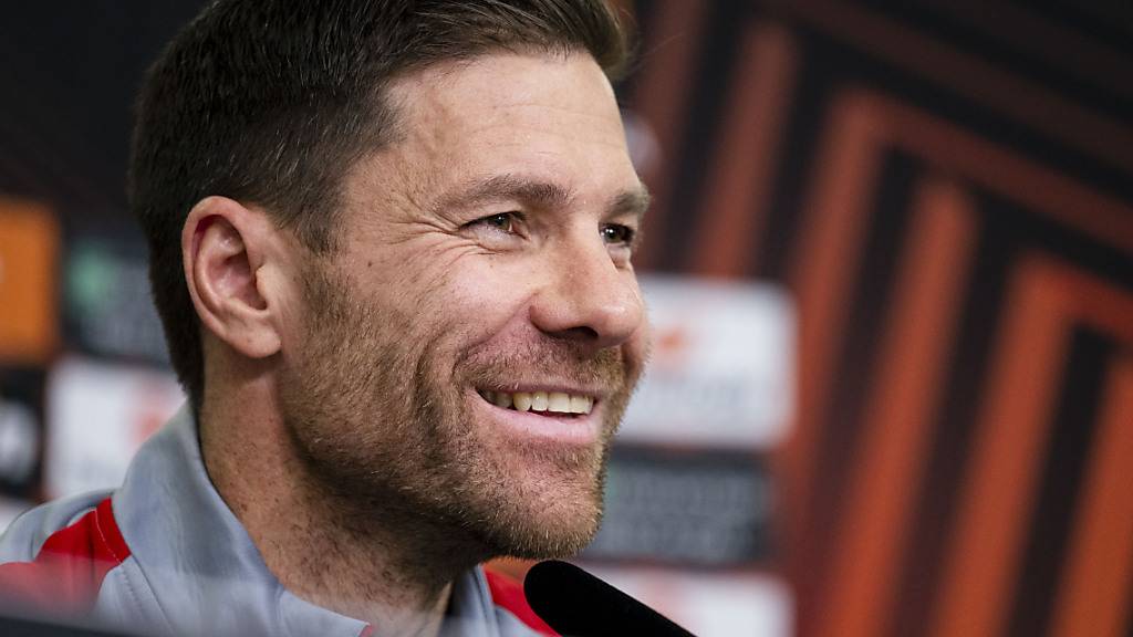 Bayer Leverkusens Trainer Xabi Alonso hat derzeit viel Grund zur Freude