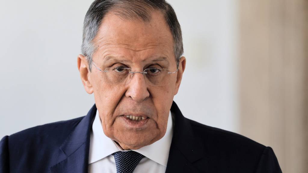 ARCHIV - Sergej Lawrow, Außenminister von Russland, spricht während einer Pressekonferenz im Außenministerium in Caracas, Venezuela. Foto: Javier Campos/dpa