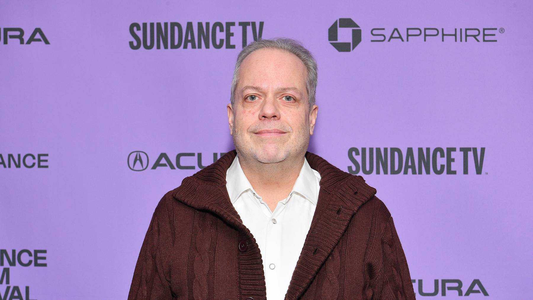 Andrew Bellucci im Jahr 2020 am Sundance Film Festival, als der Dokumentarfilm über sein Leben vorgestellt wurde.