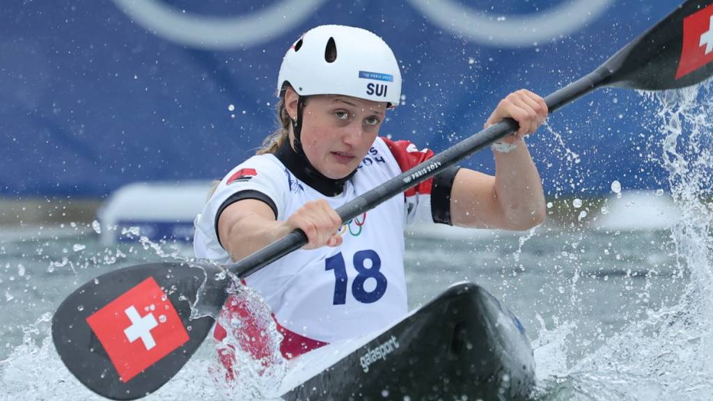 Alena Marx in den Halbfinals im Slalom