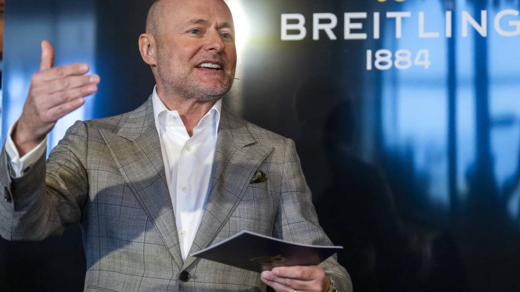 «Wir sind ausschliesslich Swiss Made», sagt Georges Kern, Chef der Uhrenmarke Breitling. Dies sei einer der Gründe, weshalb Breitling-Produkte auch in den USA gekauft werden. (Archivbild)
