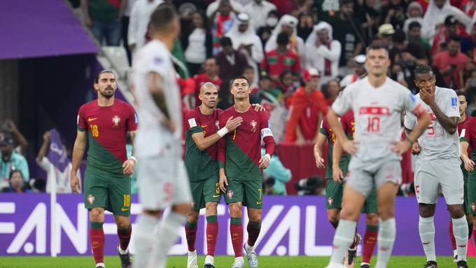 Aus der Traum – die Schweiz geht gegen Portugal gleich 1:6 unter