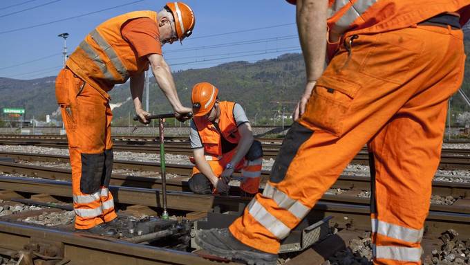 Bauarbeiten: Zugausfälle im Kanton St.Gallen