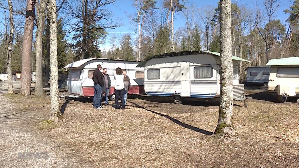 Verärgerte Camper wegen Transitplatz für Fahrende