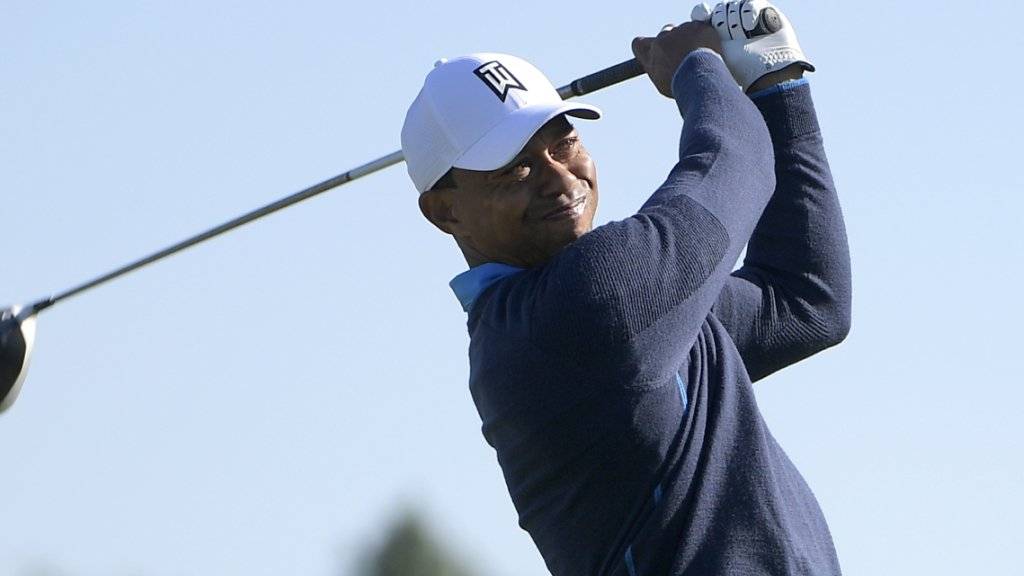 Tiger Woods in der Sonne Floridas