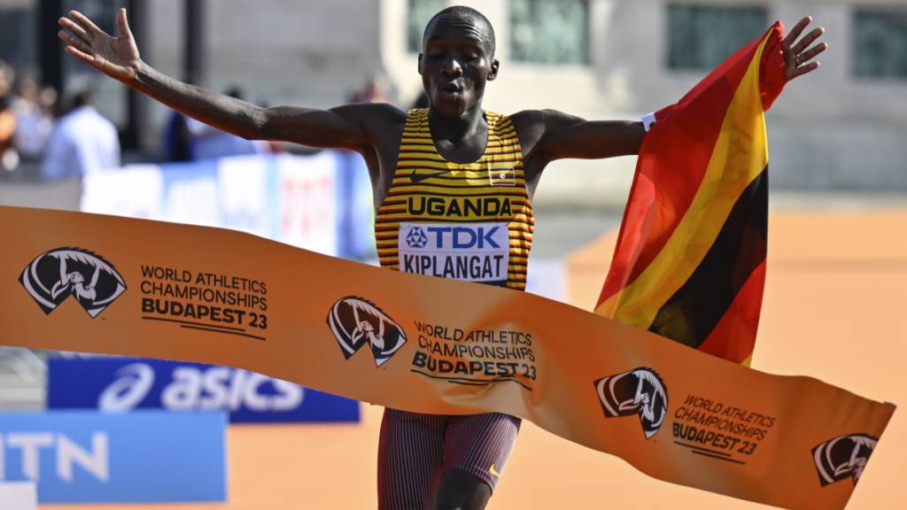 Victor Kiplangat ist der Schnellste beim WM-Marathon in Budapest