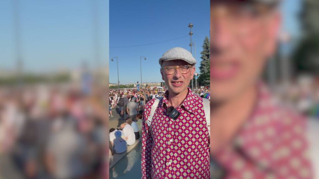 Michael Töngi an Budapest-Pride