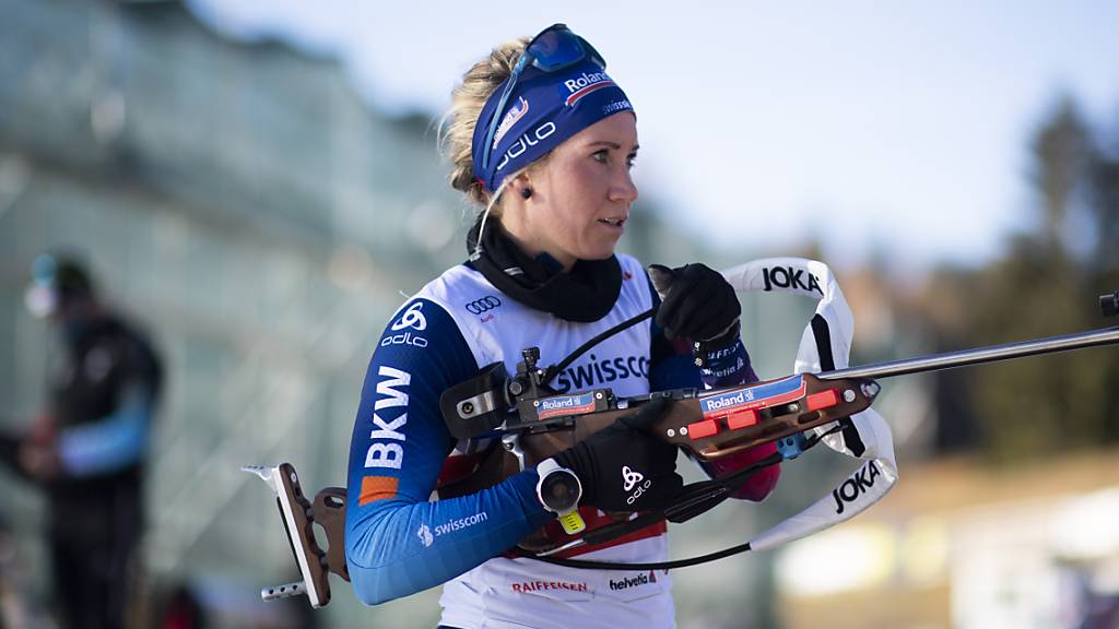 Aufwärtstendenz bei Elisa Gasparin: Als 25. erzielt sie beim Weltcup in Oberhof ihr bestes Saison-Resultat