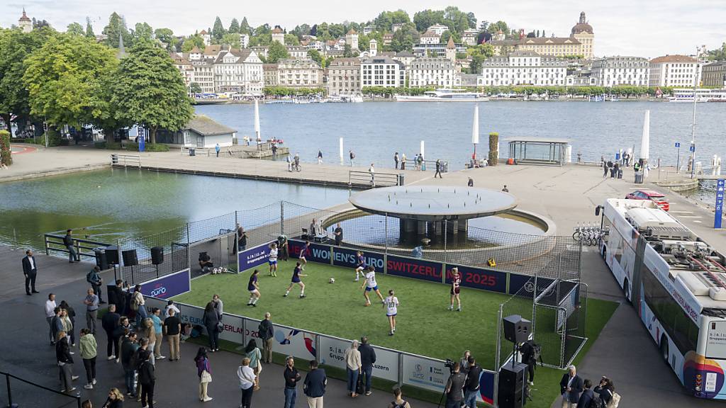 Kanton Luzern startet Countdown zur Frauenfussball-EM 2025