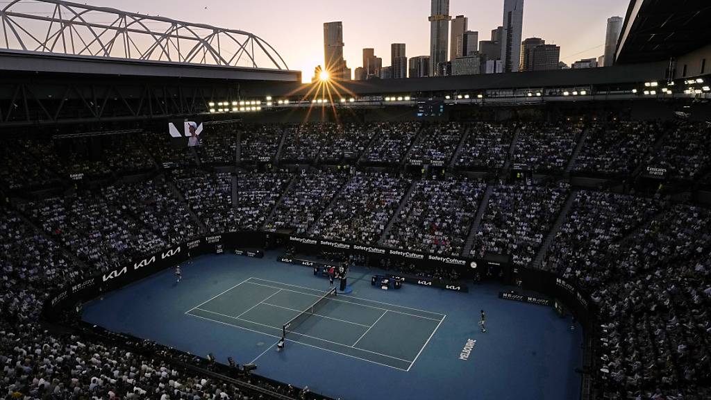 Fast immer voll: Erstmals strömten in den letzten Wochen über eine Million Tennisfans auf die Anlage im Melbourne Park