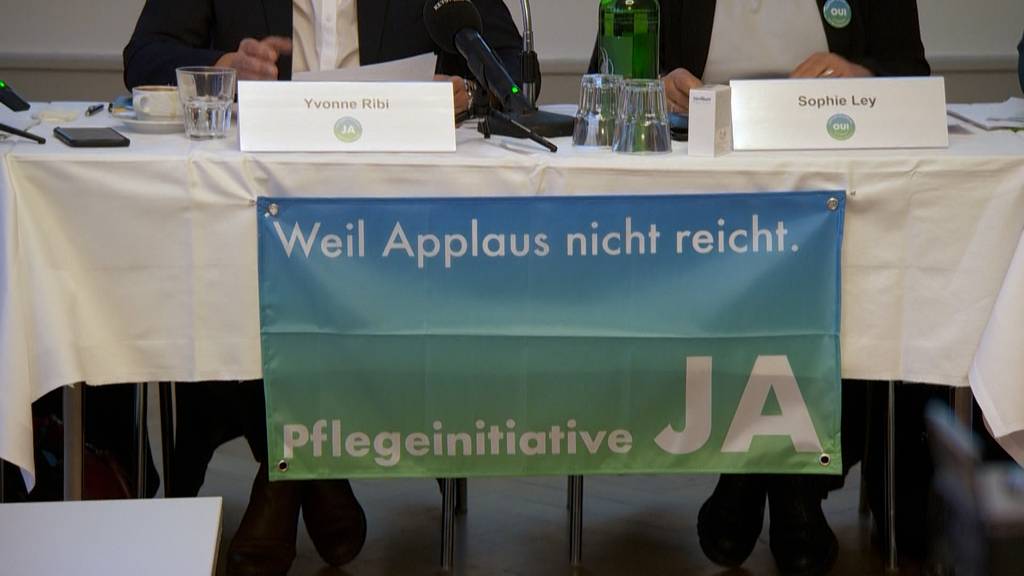 Pflege-Initiative: Ja-Komitee lanciert Abstimmungskampf