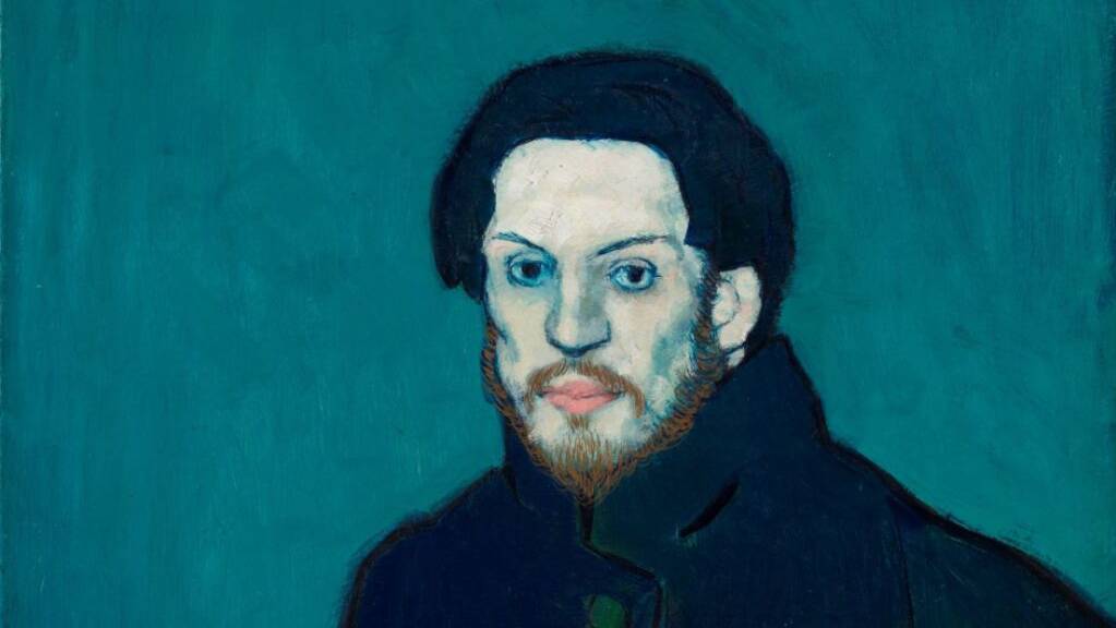 Nicht nur das altmeisterlich wirkende Selbstbildnis Picassos aus dem Jahr 1901 erinnert stark an El Greco.