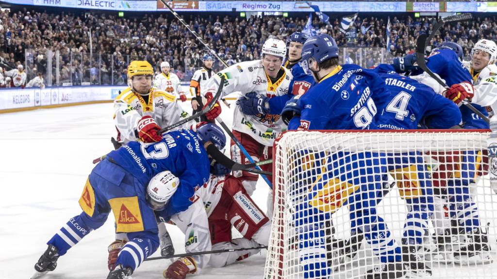 Der EVZ kam nach einer 4:0-Führung gegen Biel nochmal ins Zittern