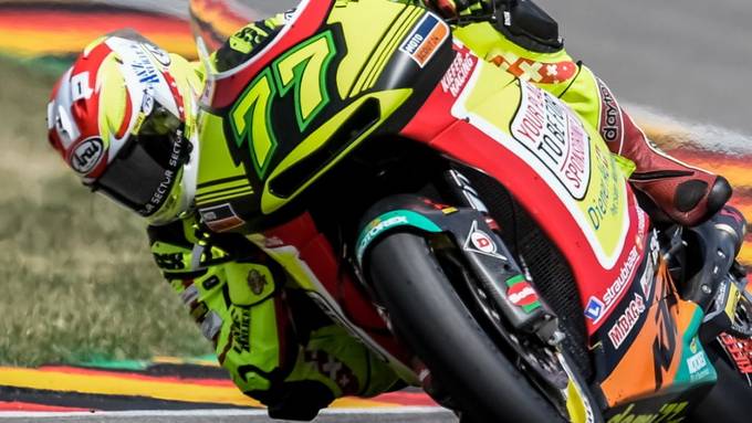 Aegerter auf dem Sachsenring 14.