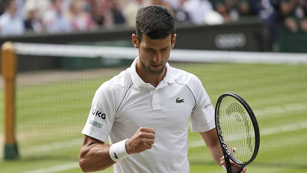 Djokovic nach Wimbledonsieg gleichauf mit Federer und Nadal