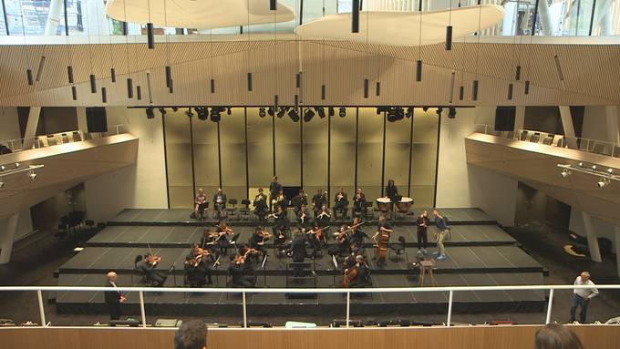 Neue Konzerthalle in Andermatt