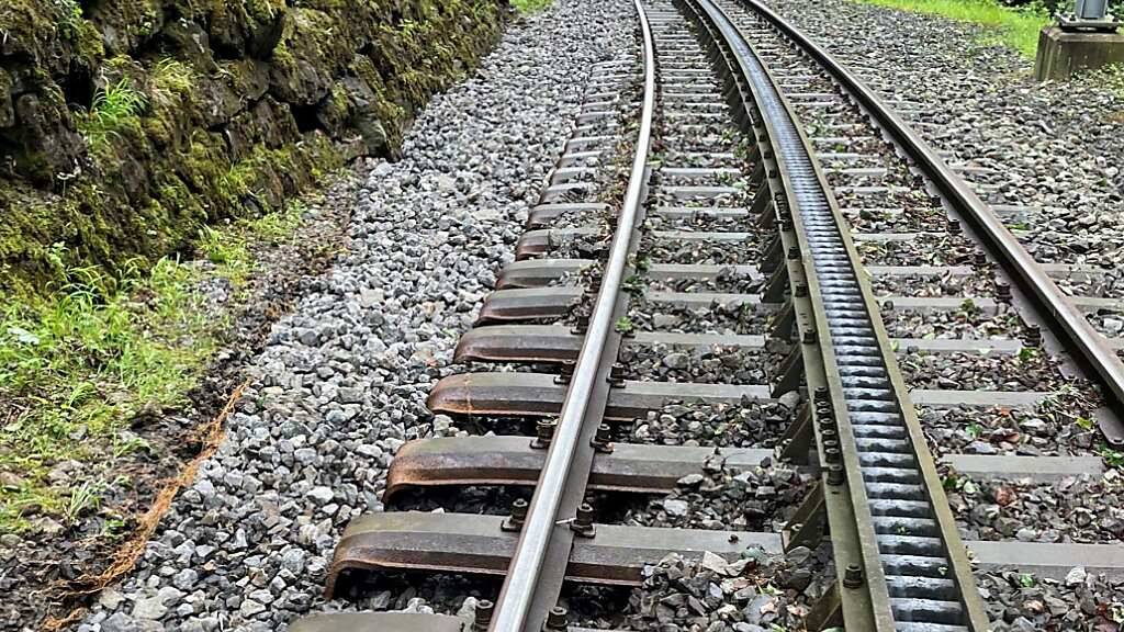 Bahnstrecke Rorschach-Heiden muss nach Unwetter repariert werden