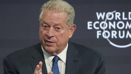 Al Gore spricht an Berner Polit-Forum