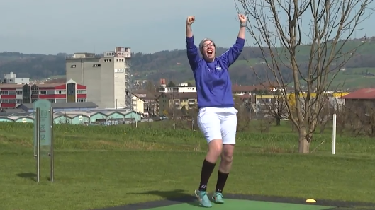 Diese Aargauer Footgolferin misst sich mit den besten der Welt